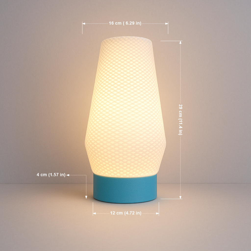Luma Portable Table Lamp – Soft Ambient Glow for Quiet Evenings
